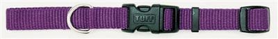 Coastal Adjustable Nylon Dog Collar with Plastic Buckle Purple, 1ea/3/8 In X 812 in