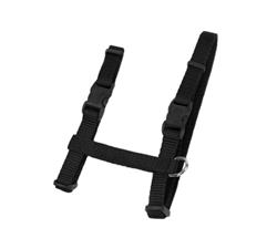 Coastal Figure H Adjustable Nylon Cat Harness Black, 1ea/3/8 In X 1018 in