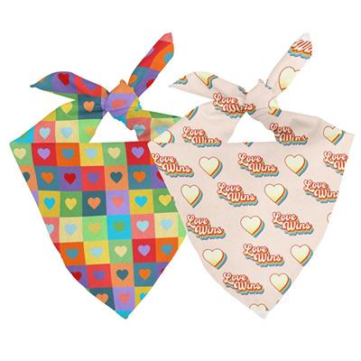 Love Wins Dog Bandana