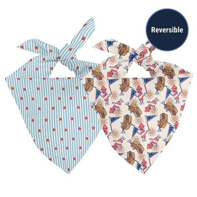 American Summer Dog Bandana