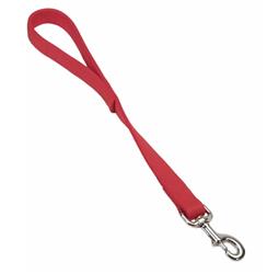Coastal DoublePly Nylon Traffic Dog Leash Red, 1ea/1 In X 24 in