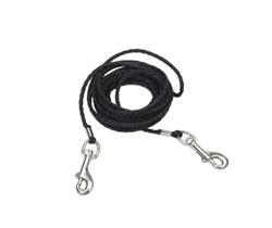 Coastal Poly Cat Tie Out Black, 1ea/1/8 In X 15 ft