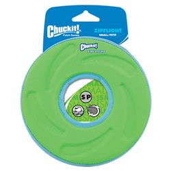 Chuckit! ZipFlilght Flying Ring Dog Toy Assorted 1ea/SM