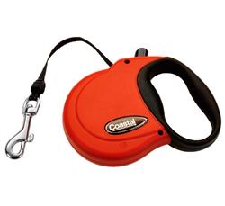 Coastal Retractable Dog Leash Red, 1ea/16 ft, MD
