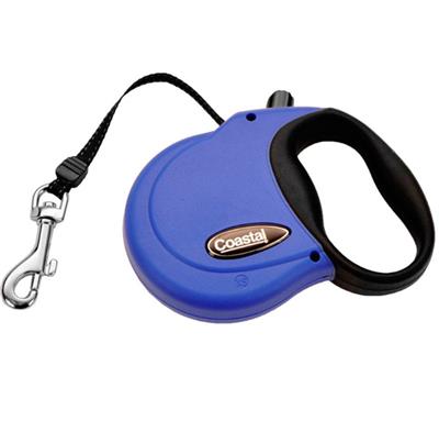 Coastal Retractable Dog Leash Blue, 1ea/16 ft, LG