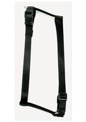 Coastal Standard Adjustable Nylon Dog Harness Black, 1ea/SM, 5/8In X 1424 in