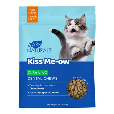 Ark Naturals Cat Dental Chews Kiss Me-Ow Cleaning Tuna 6oz.