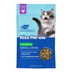 Ark Naturals Cat Dental Chews Kiss Me-Ow Cleaning Chicken 3oz.