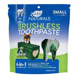 Ark Naturals Breath-Less Brushless Toothpaste Small To Medium Dog Chews, 12-oz. Bag