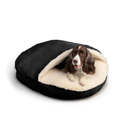 Luxury Cozy Cave® Dog Bed with Microsuede