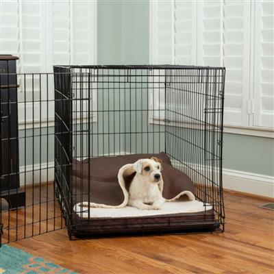Forgiveness™ Fully Washable Luxury Cozy Cave® Dog Crate Bed - Microsuede