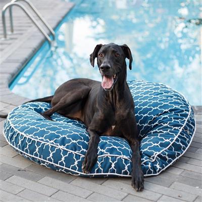 Pool & Patio Round Dog Bed