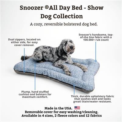 All Day Reversible Dog Bed - Show Dog Collection