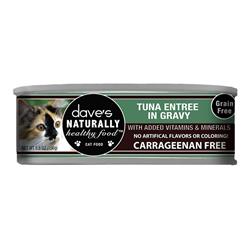 Dave's Naturally Healthy Cat Food; Tuna Entree In Gravy 13.2oz. (Case of 12)