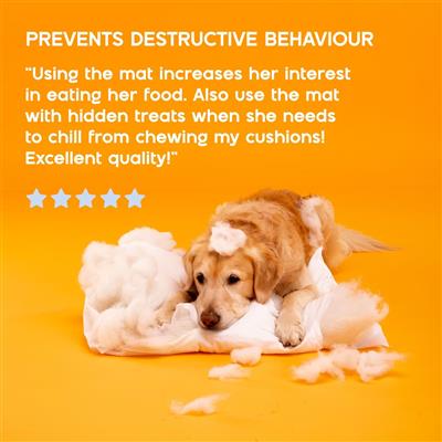 PAW5 Rainbow Snuffle Dog Feeding Mat