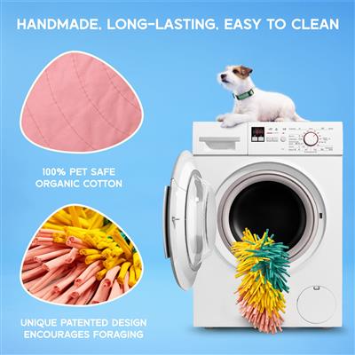 PAW5 Rainbow Snuffle Dog Feeding Mat