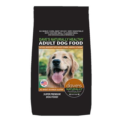 Dave's Pet Food Naturally Healthy Adult Dry Dog Food 18Lbs.