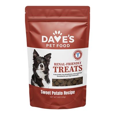 Dave'S Pet Food Dog Renal Treat Sweet Potato 5oz.