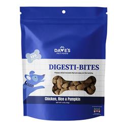Dave'S Pet Food Dog Digesti-Bites Freeze-Dried Chicken Rice & Pumpkin 4Oz