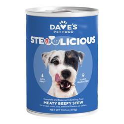 Daves Stewlicious Meaty Beefy Stew 13.2oz. (Case of 12)