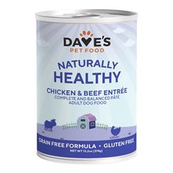 Dave's Naturally Healthy; Liver and Beef 13.2oz. (Case of 12)