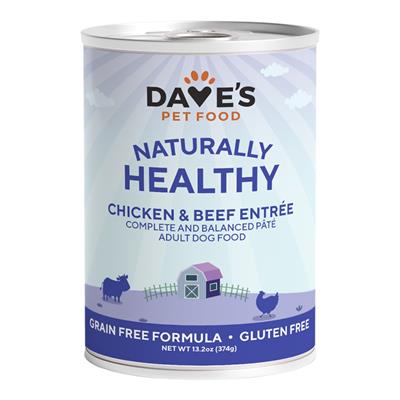 Dave's Naturally Healthy; Liver and Beef 13.2oz. (Case of 12)