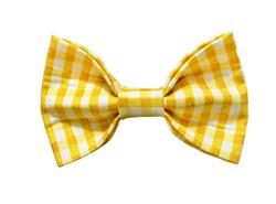 Yellow Bow Tie, Summer Bow Tie, Dog Bow Tie | Spring