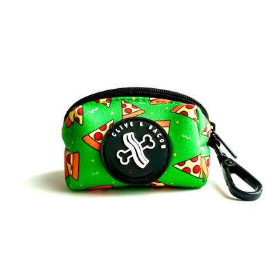 Green Pizza Waste Bag Holder