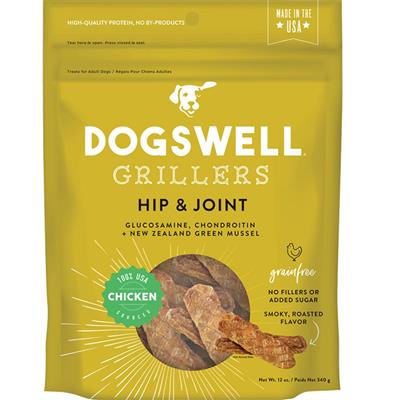 Dogswell Hip & Joint Grillers Grain-Free Dog Treats Chicken 1ea/12 oz