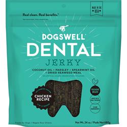 Dogswell Dog Dental Jerky Grain Free Chicken 24oz.