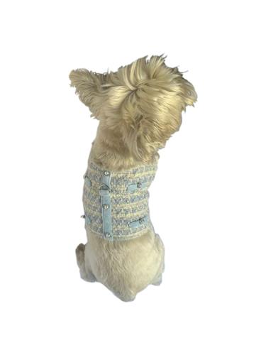 No. 5 Tweed Harness, Lt. Blue