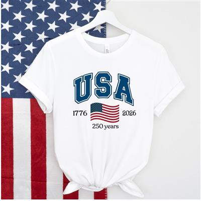 Patriotic Shirt | USA DESIGN with American Flag | Independence Day | Printed Tshirt | Patriotic Dog Mom | 4th of July | Memorial Day