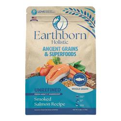 Earthborn Holistic Unrefined Ancient Grains & Superfoods Dry Dog Food Smoked Salmon 4lb