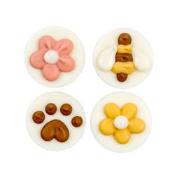 Bosco & Roxy's | Smile into Spring 2026 | NATURAL Happy Hive Treat Cups | 48/case