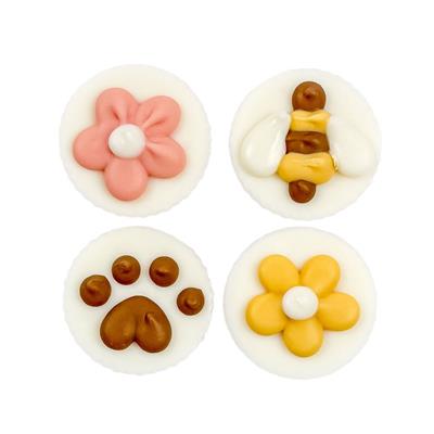 Bosco & Roxy's | Smile into Spring 2026 | NATURAL Happy Hive Treat Cups | 48/case