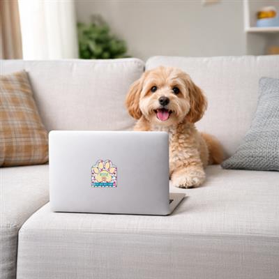 Rescue Dog -  3" Sticker