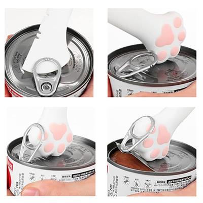 Pawsitively Purrfect Kitty Meal Kit, Universal Can Cover & Can Opener/Scraper