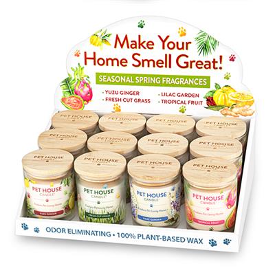 Pet House Candles, 2026 Spring Display