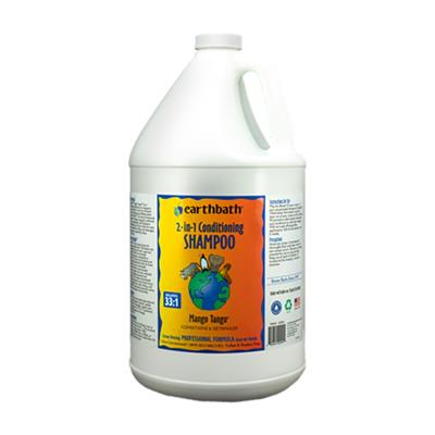 Earthbath Dog 2 In 1 Conditioning Shampoo - Mango Tango 1 Gallon