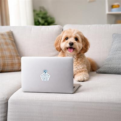 Saving One Dog… -  3" Sticker