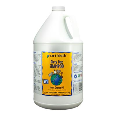 Earthbath Dog Dirty Dog Shampoo - Sweet Orange Oil 1 Gallon