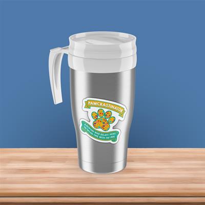 Pawcrastinator   -  3" Sticker