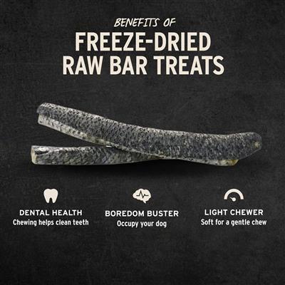 Vital Essentials® RAW BAR Freeze-Dried Raw Salmon Skin Dog Treat, 0.32 oz