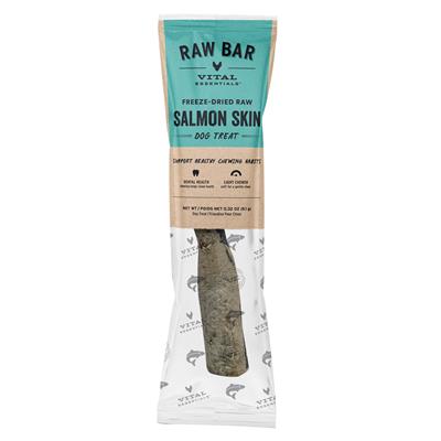 Vital Essentials® RAW BAR Freeze-Dried Raw Salmon Skin Dog Treat, 0.32 oz