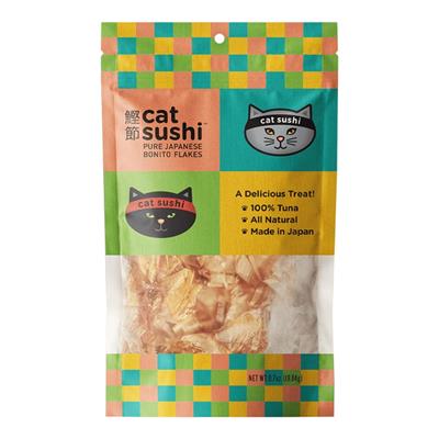 Earthly Pet Cat Sushi Classic Cut Bonito Flakes 0.7oz.
