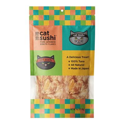 Earthly Pet Cat Sushi Classic Cut Bonito Flakes 4oz.