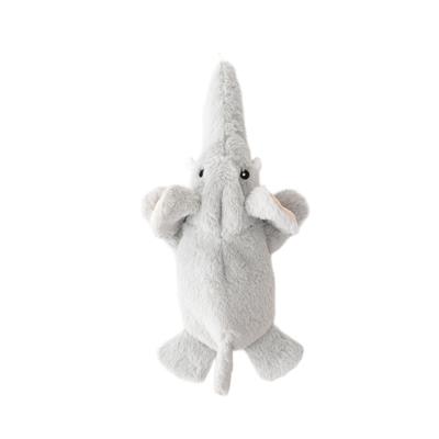 Plush Stuffless Rope Elephant  16"