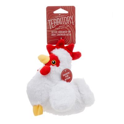Plush Animated Chicken  7"
