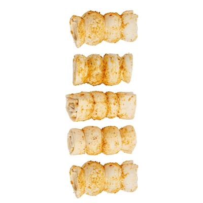 5"-6" Bully Dusted Beef Cheek Rolls Dog Chews (5/Bag)