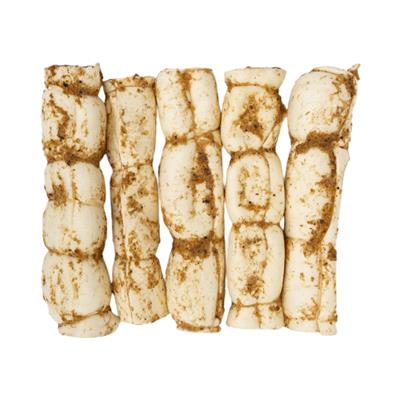 9"-10" Bully Dusted Beef Cheek Rolls Dog Chews (5/Bag)